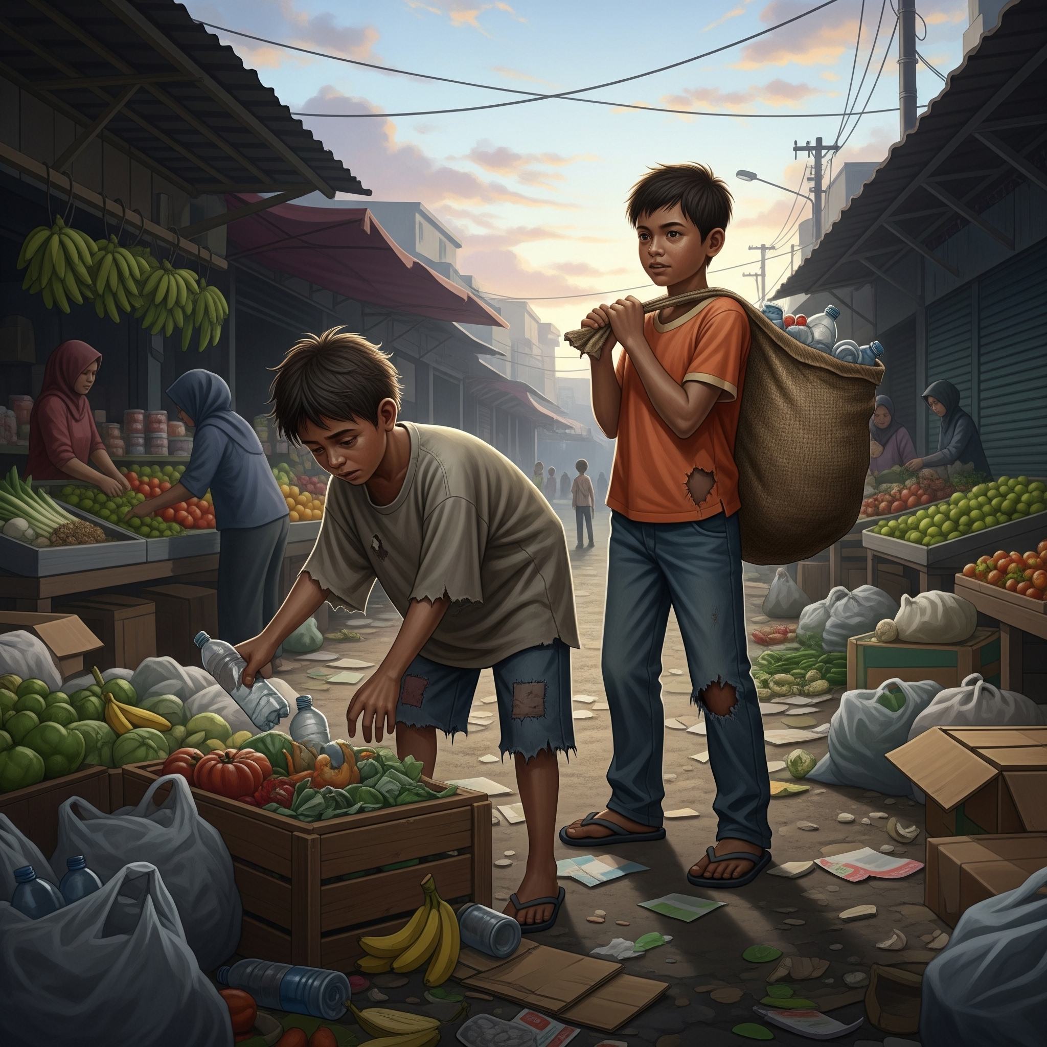 Ketika Hujan Menyirami Jalanan